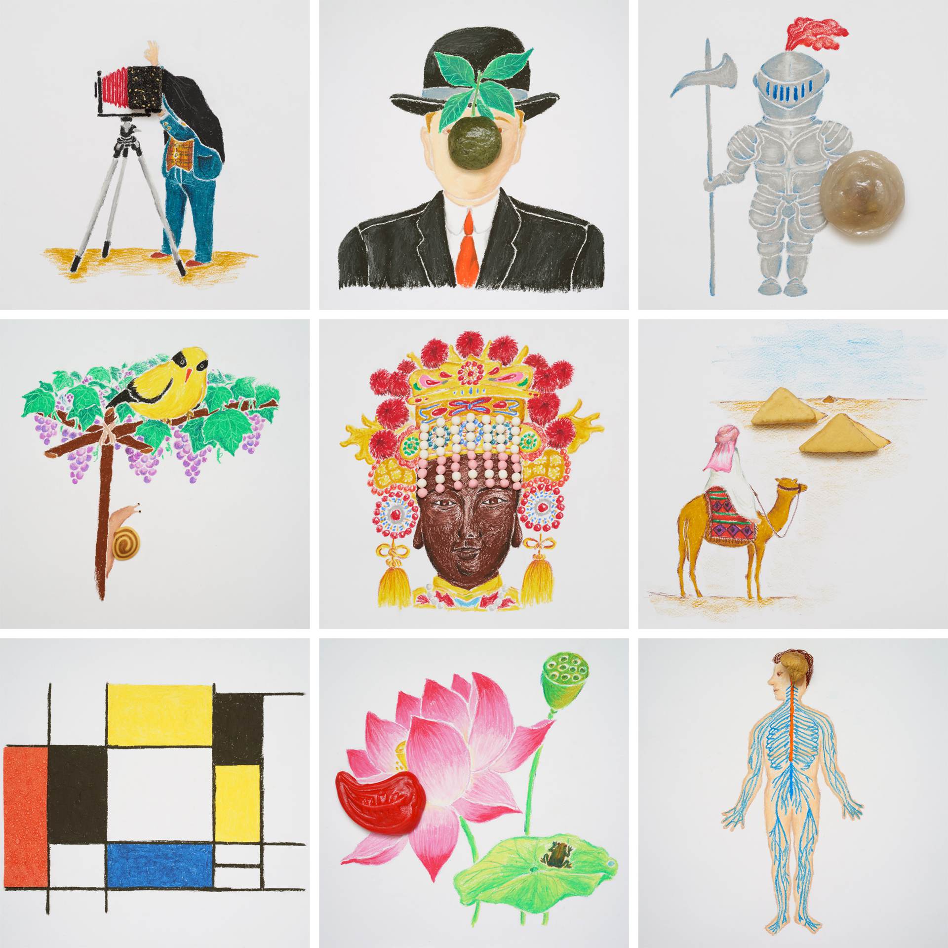 [傳統食品的自由聯想] 韓志翔